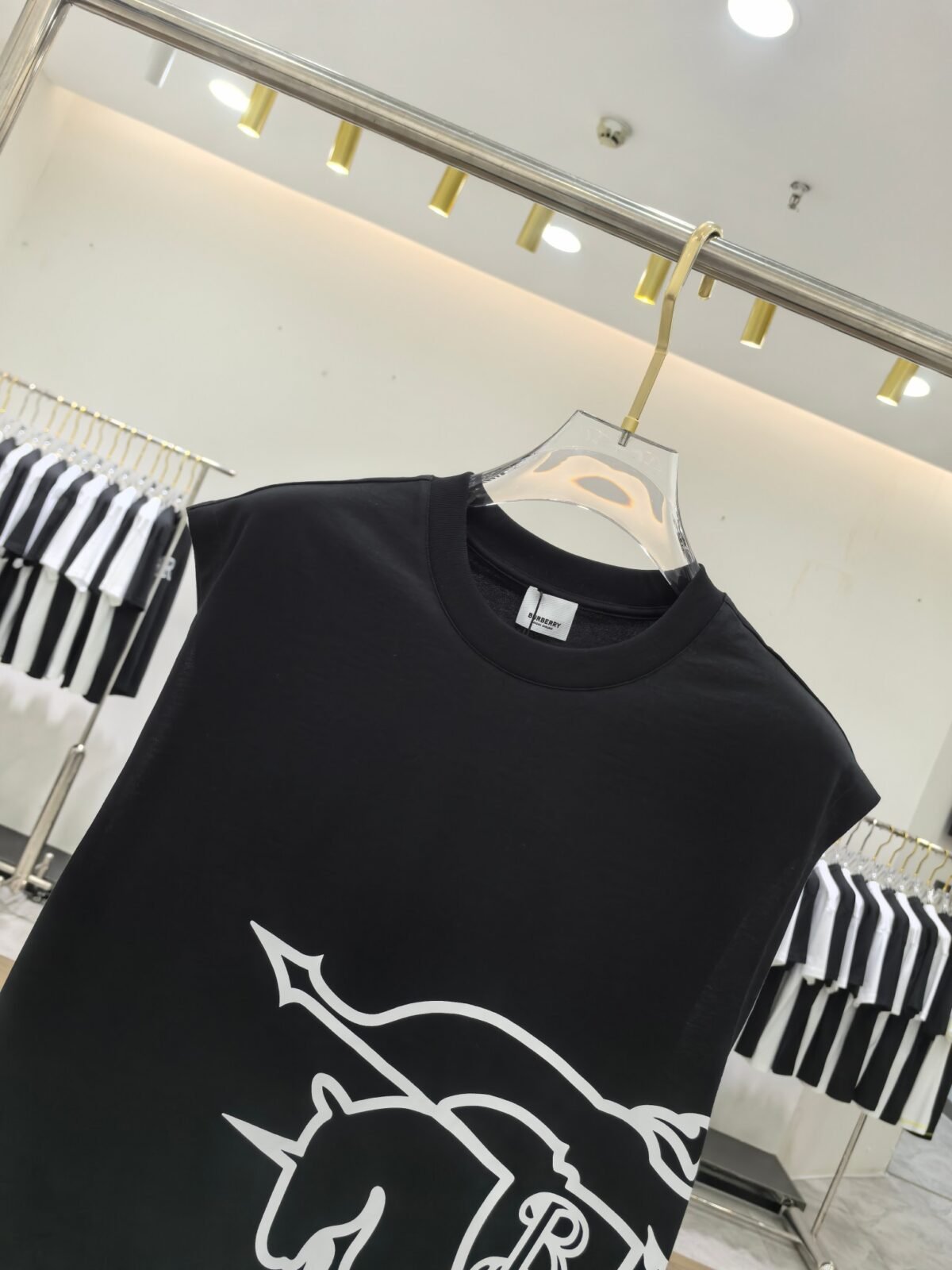 ⁦سترة بربري الرجالية الأنيقة بياقة دائرية⁩ - الصورة ⁦4⁩