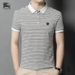 ⁦تيشيرت كاجوال أنيق من بربري⁩ - الصورة ⁦3⁩