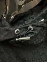 ⁦جاكيت غوتشي الجديد، جاكيت غوتشي الربيعي الكاجوال بغطاء رأس⁩ - الصورة ⁦7⁩