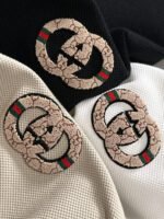 ⁦قميص بولو غوتشي الجديد بأكمام قصيرة وياقة كاملة⁩ - الصورة ⁦5⁩