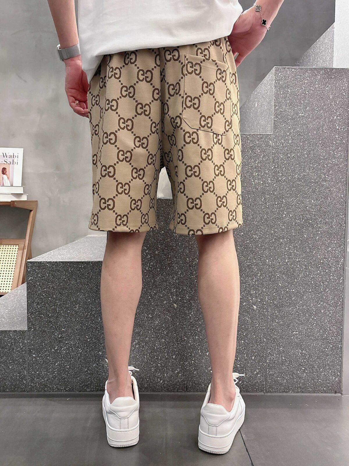 ⁦شورت غوتشي رجالي كاجوال جديد⁩ - الصورة ⁦4⁩