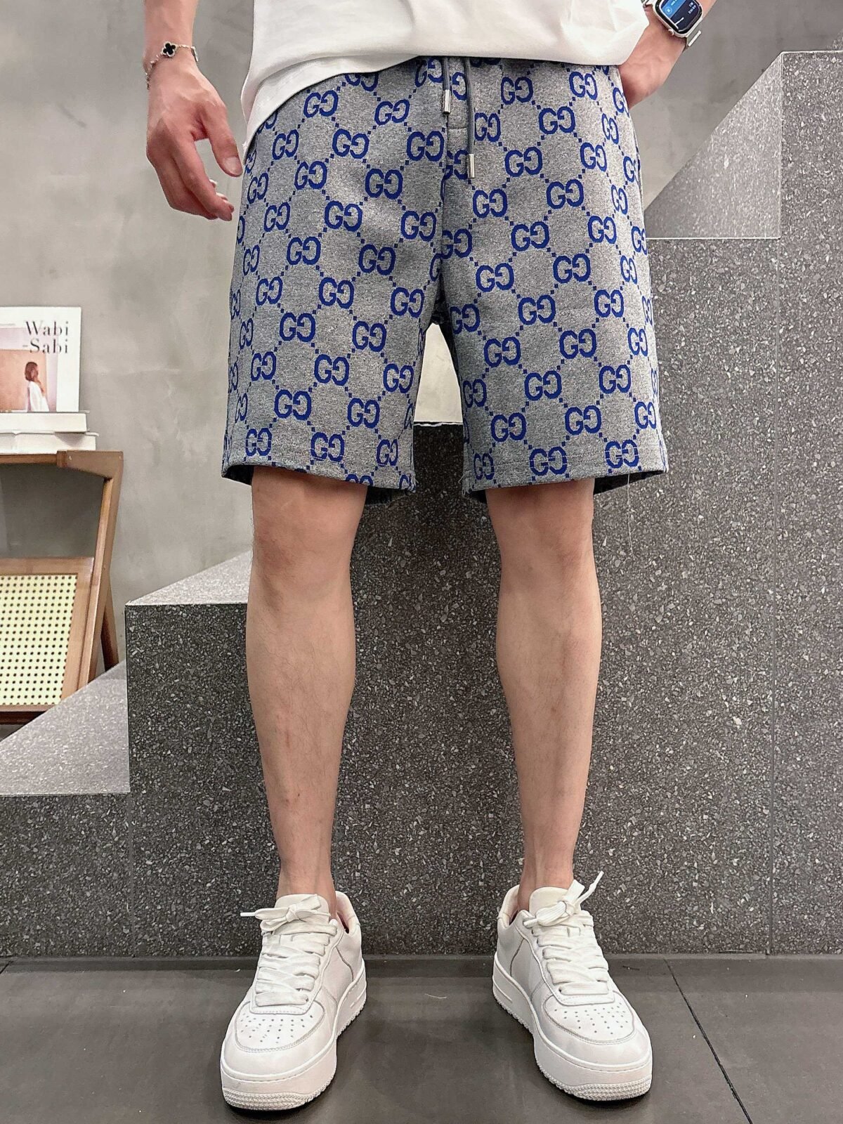 ⁦شورت غوتشي رجالي كاجوال جديد⁩ - الصورة ⁦1⁩
