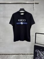 ⁦تيشيرت غوتشي الصيفي الجديد! تصميم كلاسيكي وبسيط.⁩ - الصورة ⁦3⁩