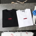 ⁦تيشيرت لويس فويتون الجديد، كاجوال، بأكمام قصيرة، مطرز بشعار صغير⁩ - الصورة ⁦8⁩