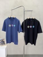 ⁦قميص لويس فويتون رجالي جديد كاجوال بأكمام قصيرة⁩ - الصورة ⁦3⁩