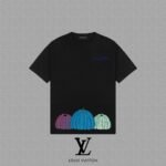 ⁦تيشيرت لويس فويتون الجديد بأكمام قصيرة⁩ - الصورة ⁦4⁩