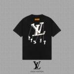 ⁦تيشيرت لويس فويتون الجديد بأكمام قصيرة⁩ - الصورة ⁦4⁩