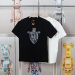 تيشيرت فندي الجديد، ربيع وصيف، كاجوال بأكمام قصيرة، مطرز.