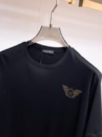 ⁦تيشيرت أرماني قطني بأكمام قصيرة⁩ - الصورة ⁦5⁩