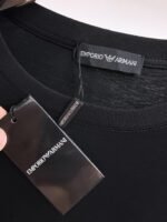 ⁦تيشيرت أرماني قطني بأكمام قصيرة⁩ - الصورة ⁦10⁩