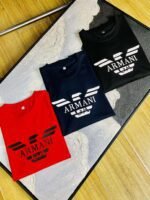 تيشيرت أرماني عالي الجودة بأكمام قصيرة