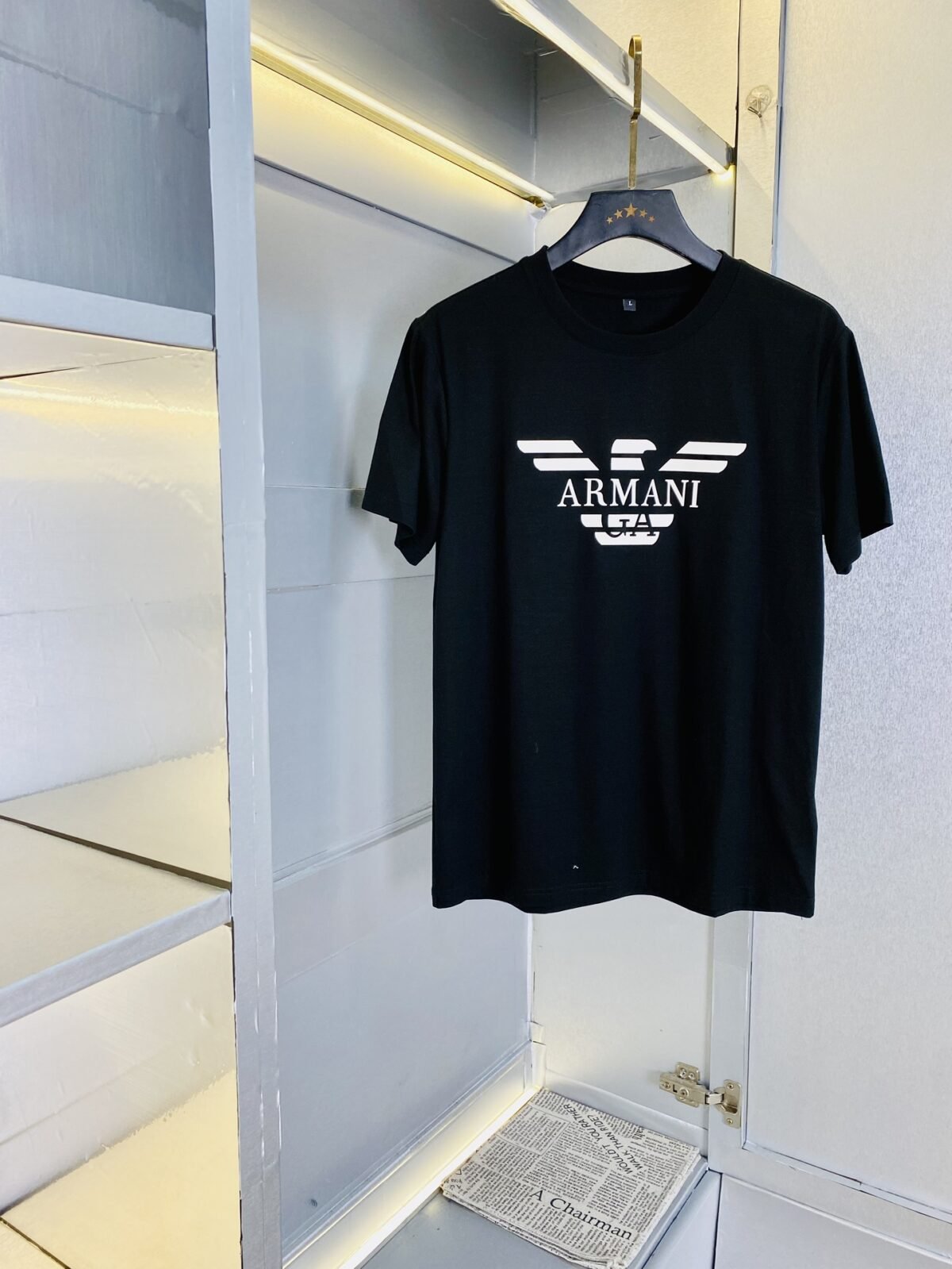 ⁦تيشيرت أرماني عالي الجودة بأكمام قصيرة⁩ - الصورة ⁦2⁩