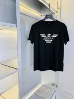 ⁦تيشيرت أرماني عالي الجودة بأكمام قصيرة⁩ - الصورة ⁦2⁩