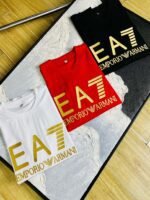 تيشيرت أرماني عالي الجودة بأكمام قصيرة