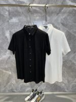 تيشيرت أرماني فاشون بأكمام قصيرة