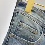 ⁦بنطال جينز رجالي من أرماني، بتصميم رسمي مميز⁩ - الصورة ⁦5⁩