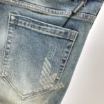 ⁦بنطال جينز رجالي من أرماني، بتصميم رسمي مميز⁩ - الصورة ⁦8⁩