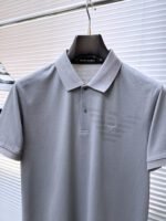 ⁦تيشيرت بولو رجالي جديد من أرماني بأكمام قصيرة وياقة دائرية⁩ - الصورة ⁦5⁩