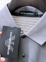 ⁦تيشيرت بولو رجالي جديد من أرماني بأكمام قصيرة وياقة دائرية⁩ - الصورة ⁦10⁩