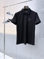 ⁦تيشيرت بولو رجالي جديد من أرماني بأكمام قصيرة وياقة دائرية⁩ - الصورة ⁦3⁩