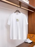 تيشيرت بربري قطني بأكمام قصيرة