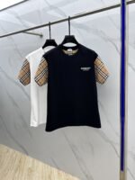 تيشيرت بربري الجديد بياقة دائرية.