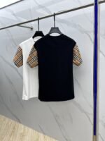 ⁦تيشيرت بربري الجديد بياقة دائرية.⁩ - الصورة ⁦3⁩