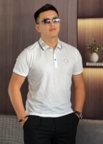 ⁦تيشيرت بربري بأكمام قصيرة، أحدث صيحات الموضة، بتصميم ياقة مدورة⁩ - الصورة ⁦6⁩