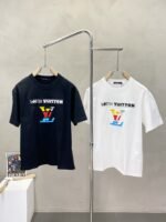 تيشيرت لويس فويتون رجالي جديد كاجوال بأكمام قصيرة