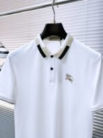 ⁦تيشيرت بولو رجالي صيفي جديد من بربري بتصميم ياقة دائرية⁩ - الصورة ⁦5⁩