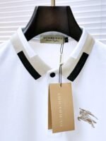 ⁦تيشيرت بولو رجالي صيفي جديد من بربري بتصميم ياقة دائرية⁩ - الصورة ⁦6⁩