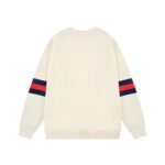 ⁦سويت شيرت غوتشي ريترو بأكمام طويلة من القطن المحبوك⁩ - الصورة ⁦2⁩