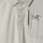 ⁦تيشيرت بولو سريع الجفاف من أركتيريكس، بتصميم صيفي جديد، مصنوع من الحرير الجليدي.⁩ - الصورة ⁦6⁩