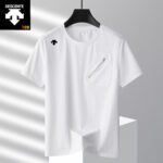 ⁦تيشيرت ديسانتي الحريري الجليدي بأكمام قصيرة، سريع الجفاف، قابل للتهوية⁩ - الصورة ⁦3⁩