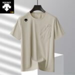 ⁦تيشيرت ديسانتي الحريري الجليدي بأكمام قصيرة، سريع الجفاف، قابل للتهوية⁩ - الصورة ⁦4⁩