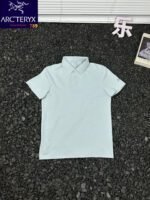 ⁦تيشيرت بولو أركتريكس الحضري العملي البسيط بلون سادة، مناسب للجنسين، بأكمام قصيرة، يسمح بمرور الهواء، مريح للجلد.⁩ - الصورة ⁦5⁩