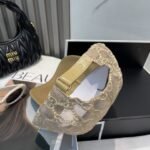 ⁦قبعة بيسبول GUCCI ربيع وصيف أصلية من قماش الجاكار بشعار GG بالكامل⁩ - الصورة ⁦7⁩