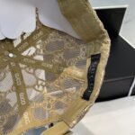 ⁦قبعة بيسبول GUCCI ربيع وصيف أصلية من قماش الجاكار بشعار GG بالكامل⁩ - الصورة ⁦8⁩