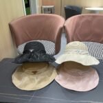 قبعة برادا الشمسية الجديدة بحافة كبيرة