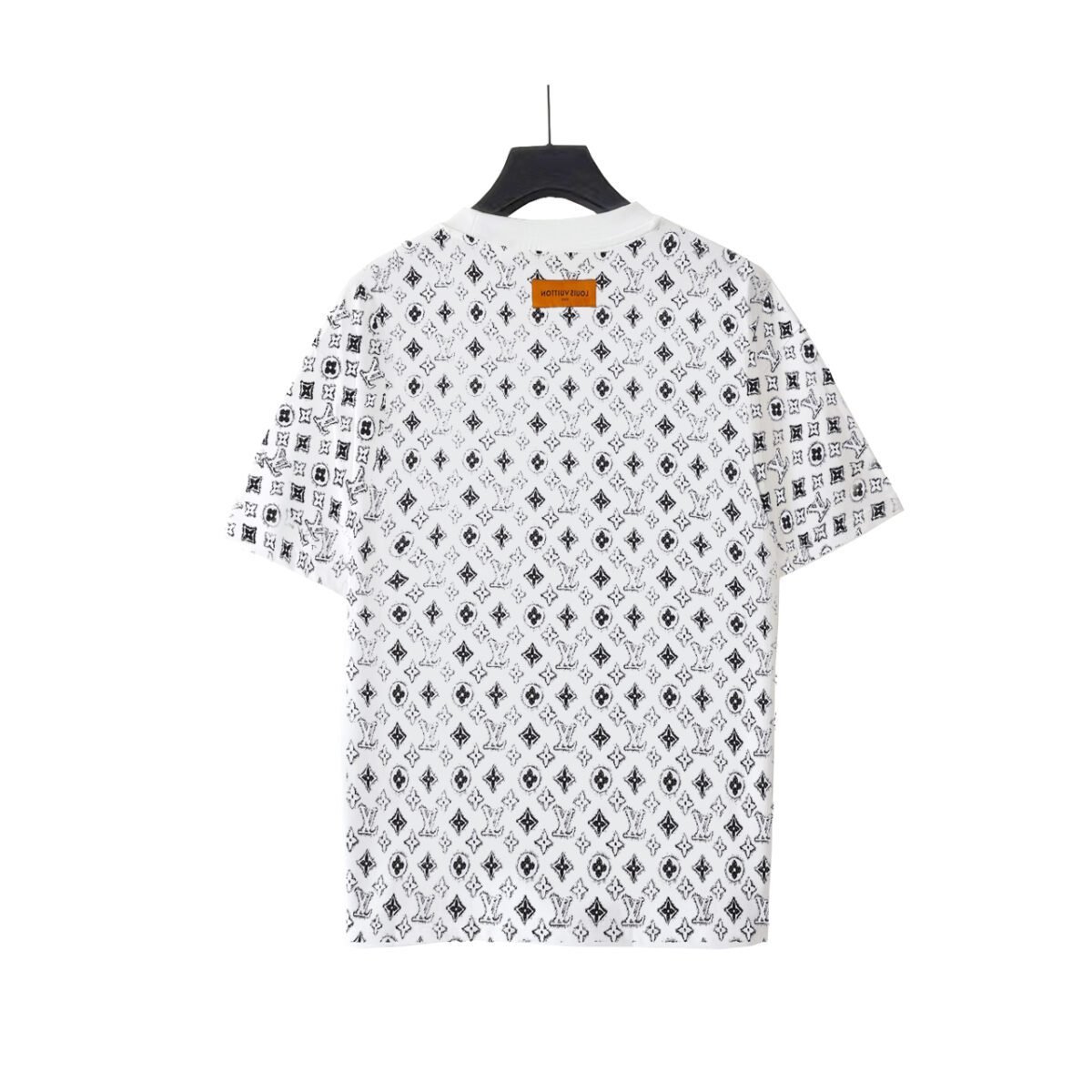 ⁦تيشيرت لويس فويتون بطبعة زهور كاملة وأكمام قصيرة⁩ - الصورة ⁦3⁩