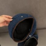 ⁦قبعة شانيل الجديدة من الجينز بتصميم ريترو⁩ - الصورة ⁦5⁩