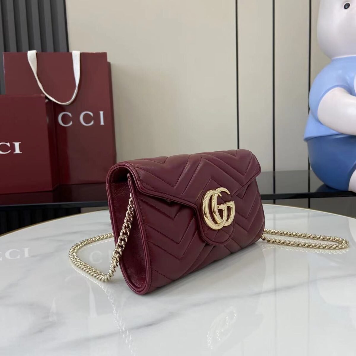 ⁦حقيبة كتف من غوتشي Gucci⁩ - الصورة ⁦3⁩