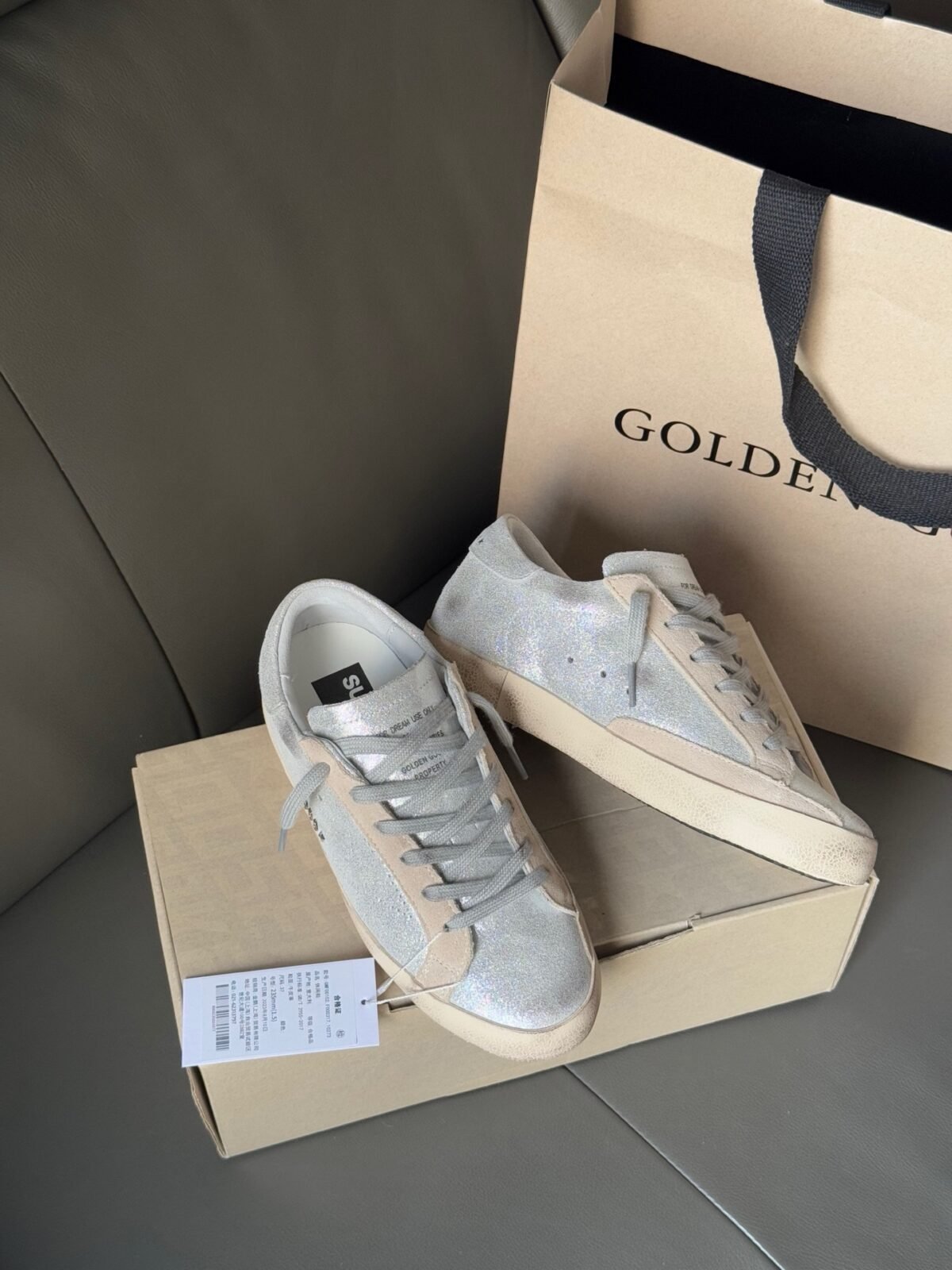 ⁦شوزSuper-Star من Golden Goose⁩ - الصورة ⁦5⁩