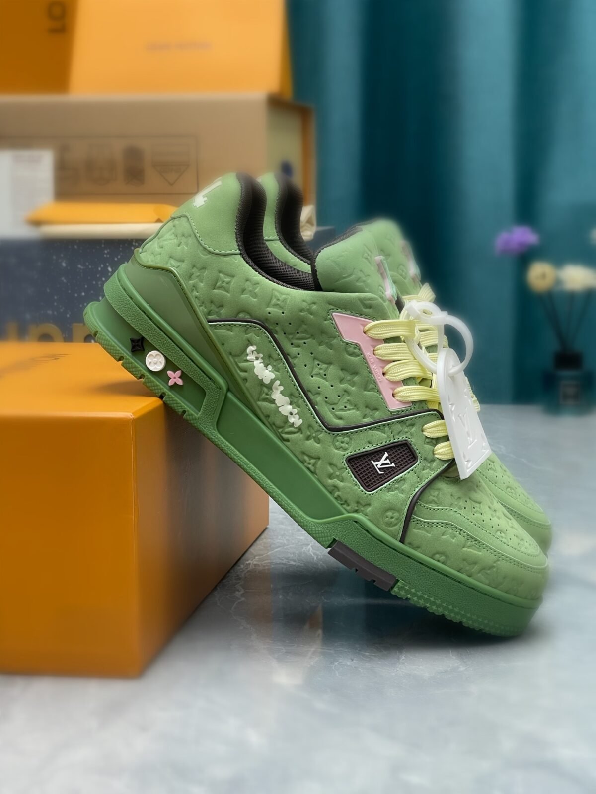 ⁦حذاء لويس فيتون Louis Vuitton Trainer⁩ - الصورة ⁦4⁩