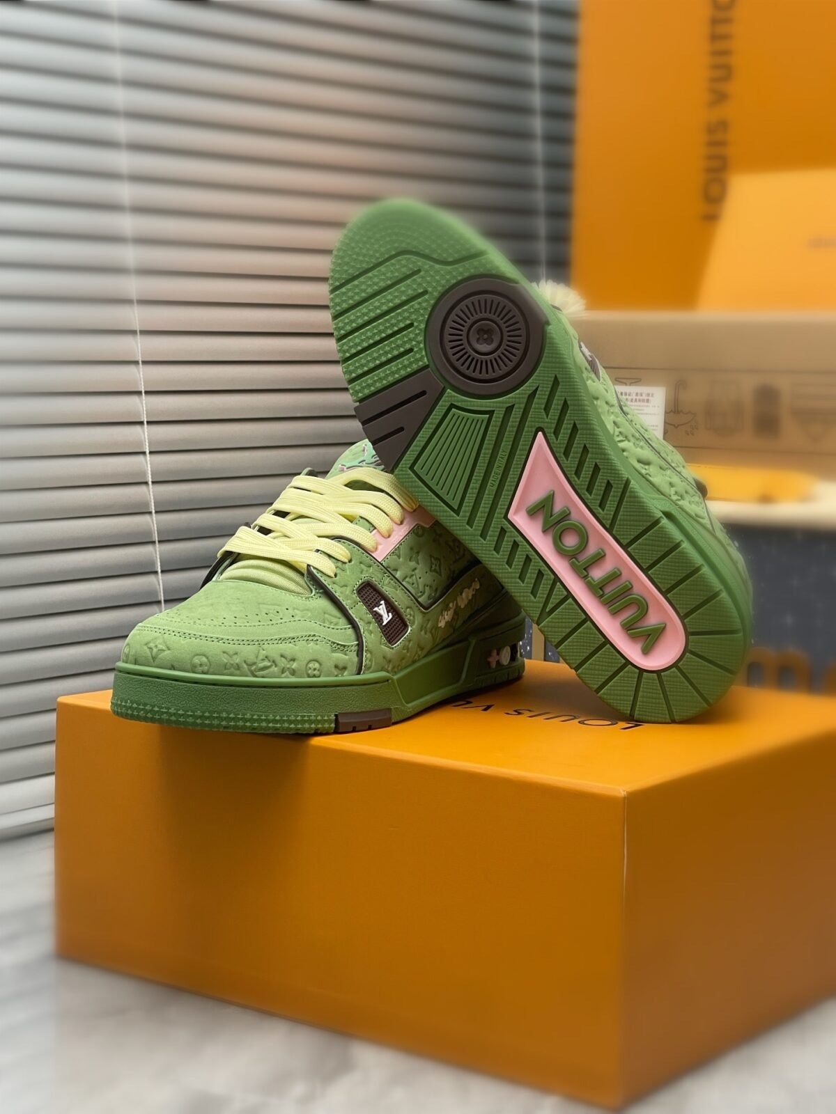 ⁦حذاء لويس فيتون Louis Vuitton Trainer⁩ - الصورة ⁦6⁩