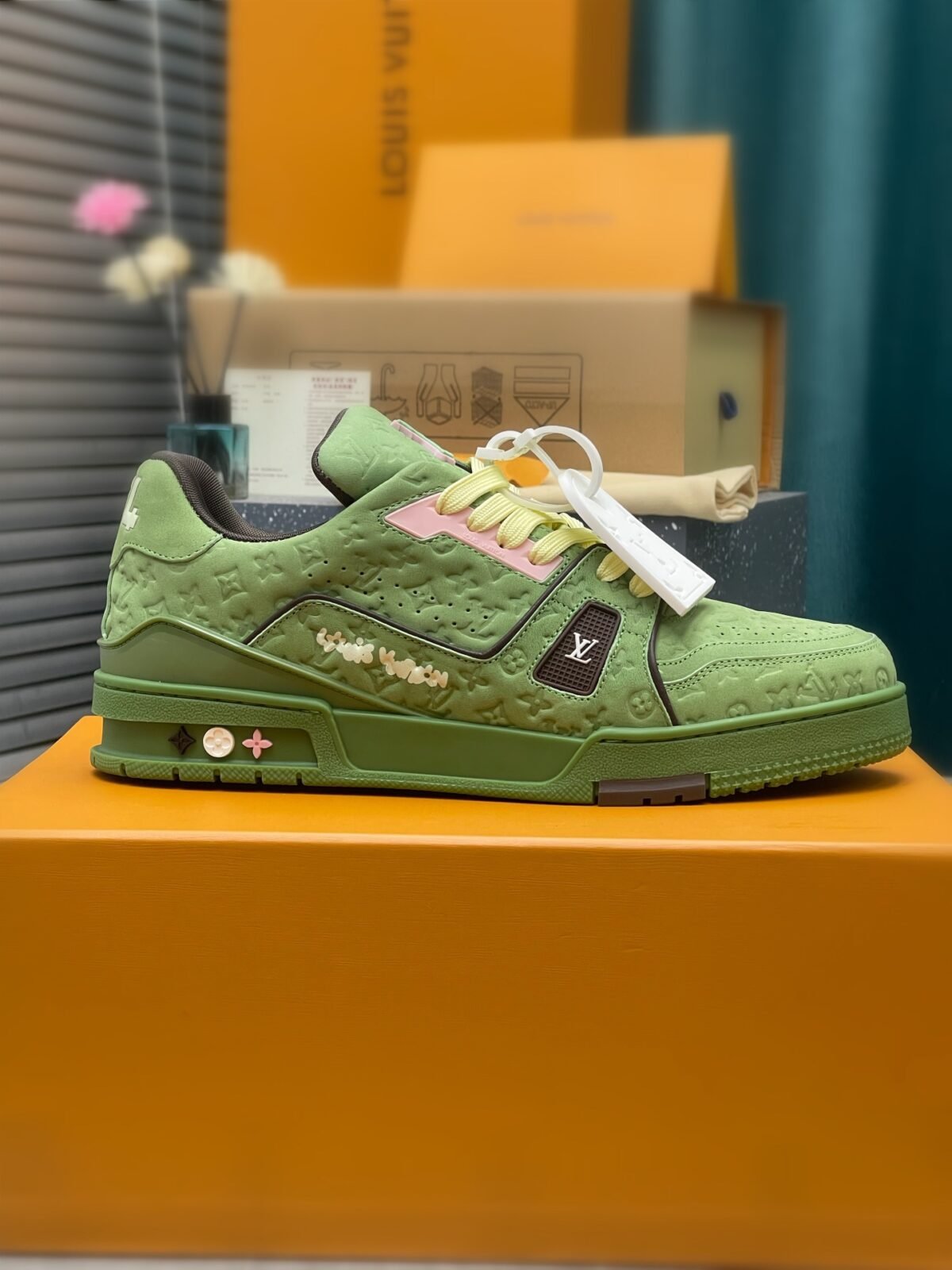 ⁦حذاء لويس فيتون Louis Vuitton Trainer⁩ - الصورة ⁦10⁩