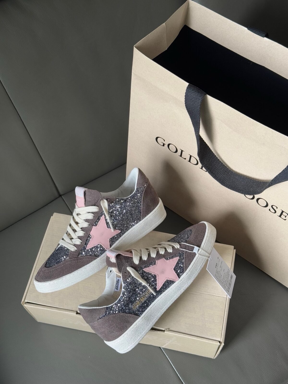 ⁦حذاء Golden Goose Ball Star⁩ - الصورة ⁦3⁩