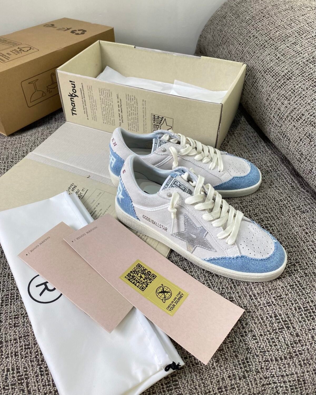 ⁦حذاء Golden Goose Ball Star⁩ - الصورة ⁦3⁩