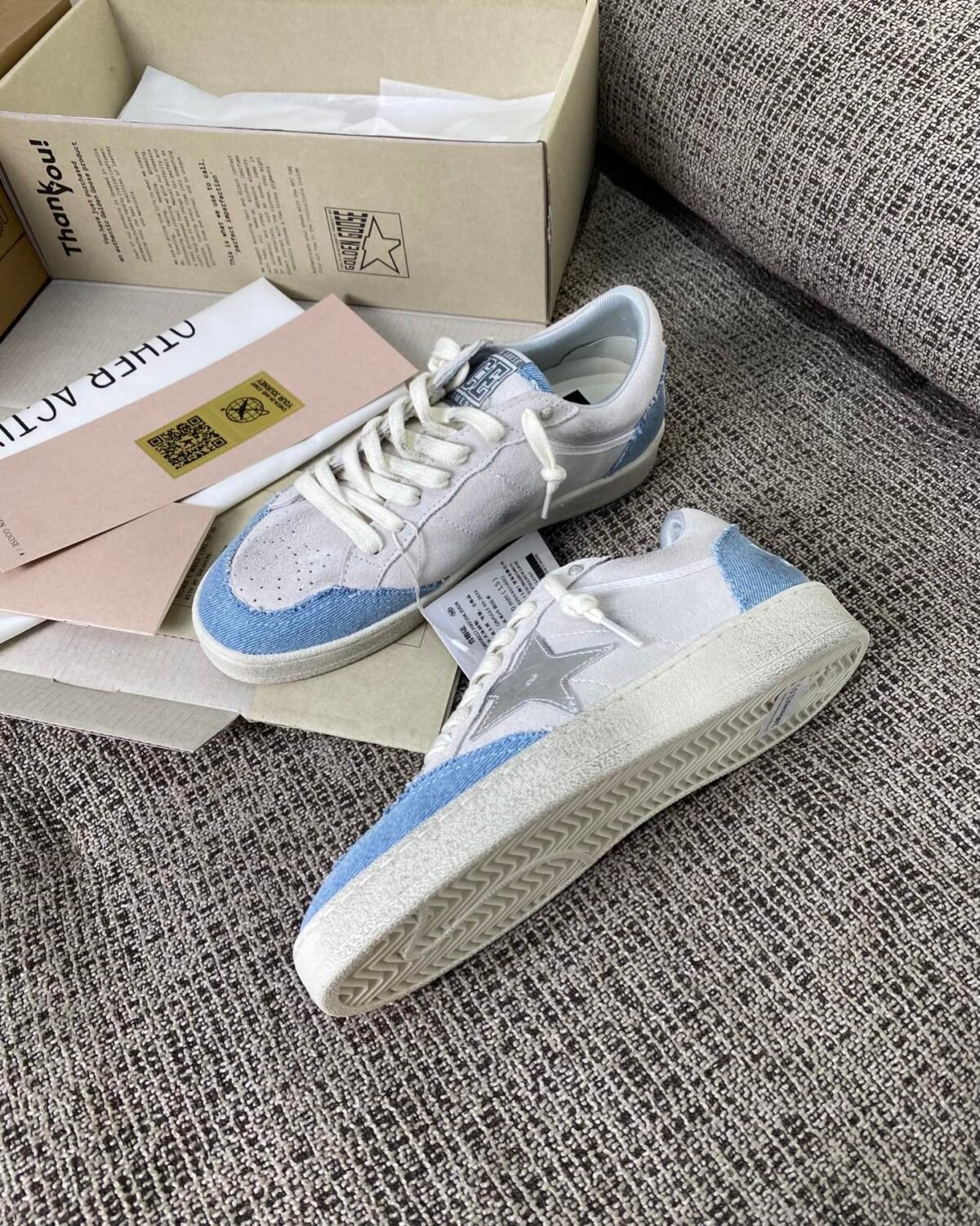 ⁦حذاء Golden Goose Ball Star⁩ - الصورة ⁦1⁩