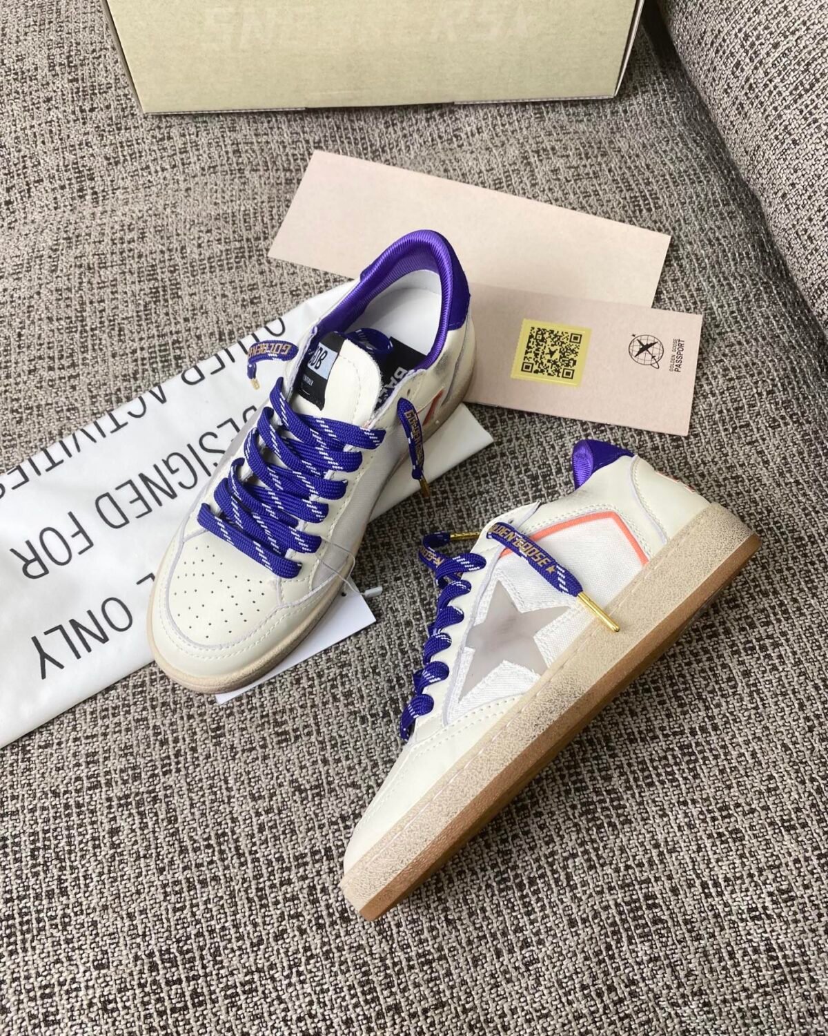 ⁦حذاء Golden Goose Ball Star⁩ - الصورة ⁦3⁩